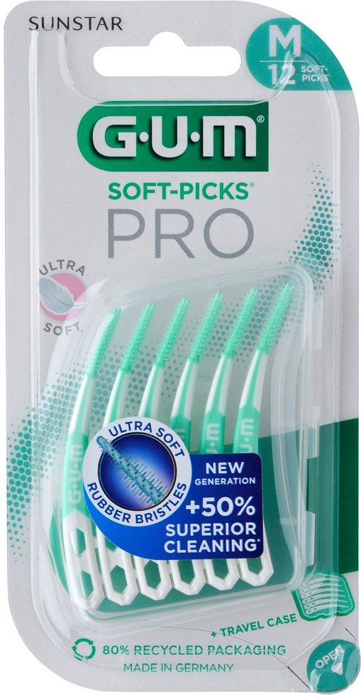 GUM Soft-Picks PRO medium 12 St Zahnbürste
