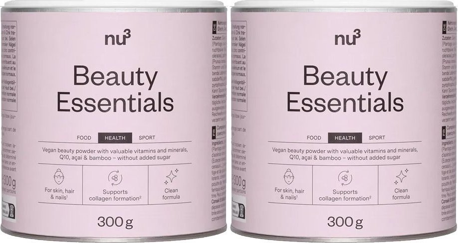 nu3 Beauty Essentials Doppelpack 2x300 g Pulver