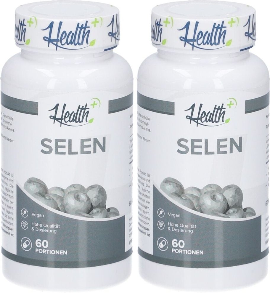 Health+ Selenium (60 Caps) Unflavored x2 2x60 St Kapseln