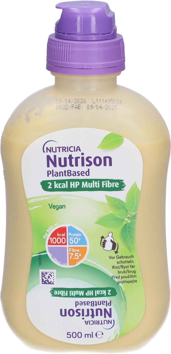 Nutrison 2 kcal HP Multi Fibre PlantBased SmartPa. 500 ml Flüssigkeit