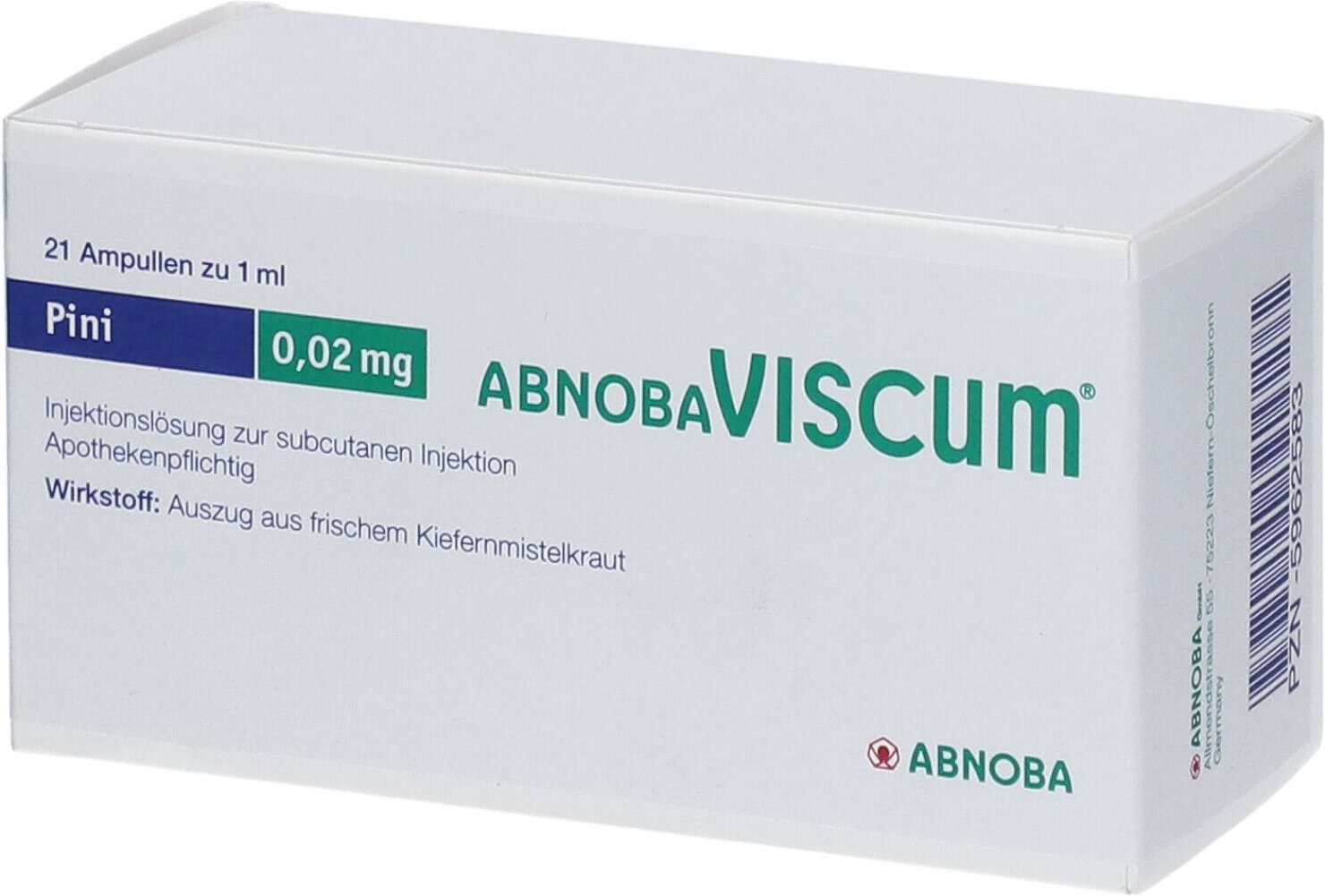 Abnobaviscum Pini 0,02 mg Ampullen 21 St