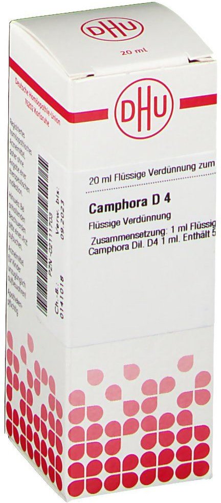 Camphora D 4 Dilution 20 ml