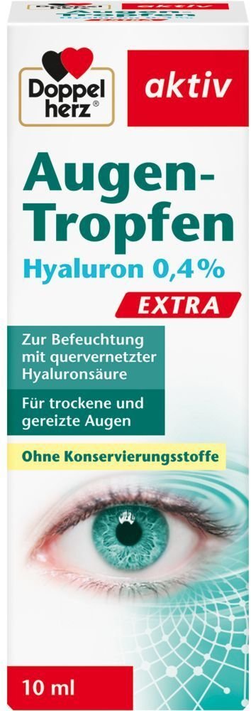 Doppelherz Augen-Tropfen Hyaluron 0,4% Extra 10 ml Tropfen