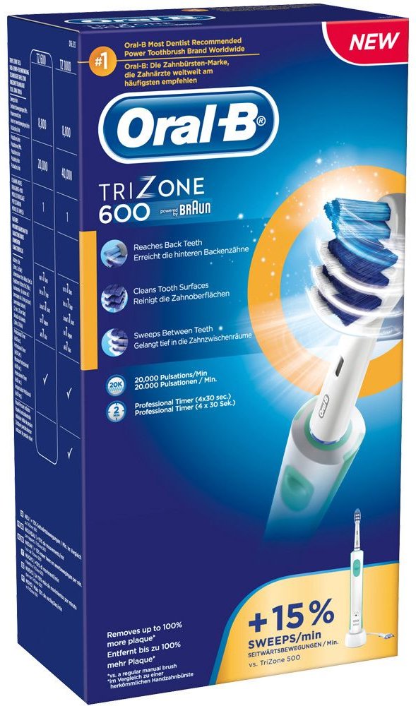 Oral B TriZone 600 Standard Zahnbürste 1 St