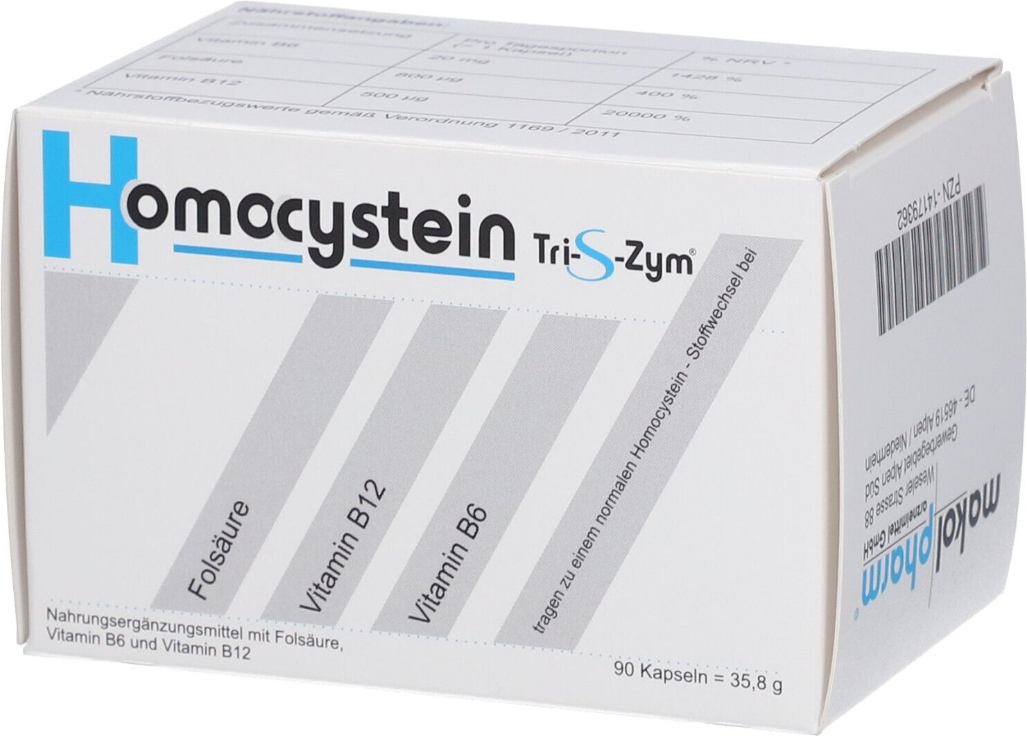 Homocystein Tri-S-Zym Weichkapseln 90 St
