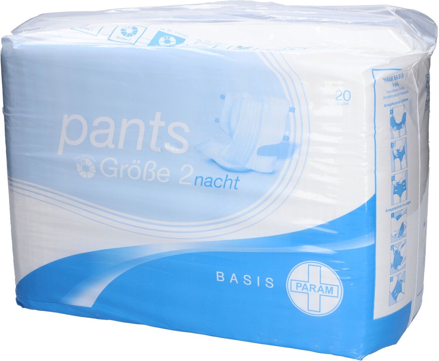 Param Pants Basis Nacht Größe 3