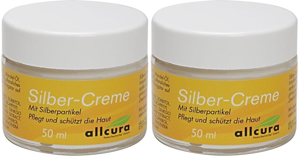 Silbercreme 2x 2x50 ml Creme