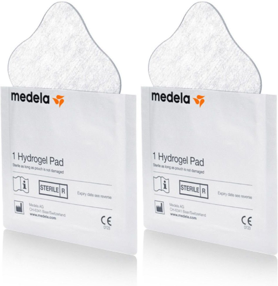 Medela Hydrogel Pads x2 2x4 St Kompressen