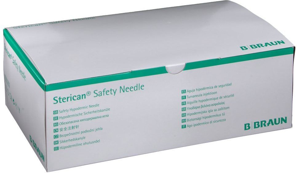 Sterican Safety Kanülen 22 Gx1 1/2 0,7x40 mm EU 100 St Kanüle