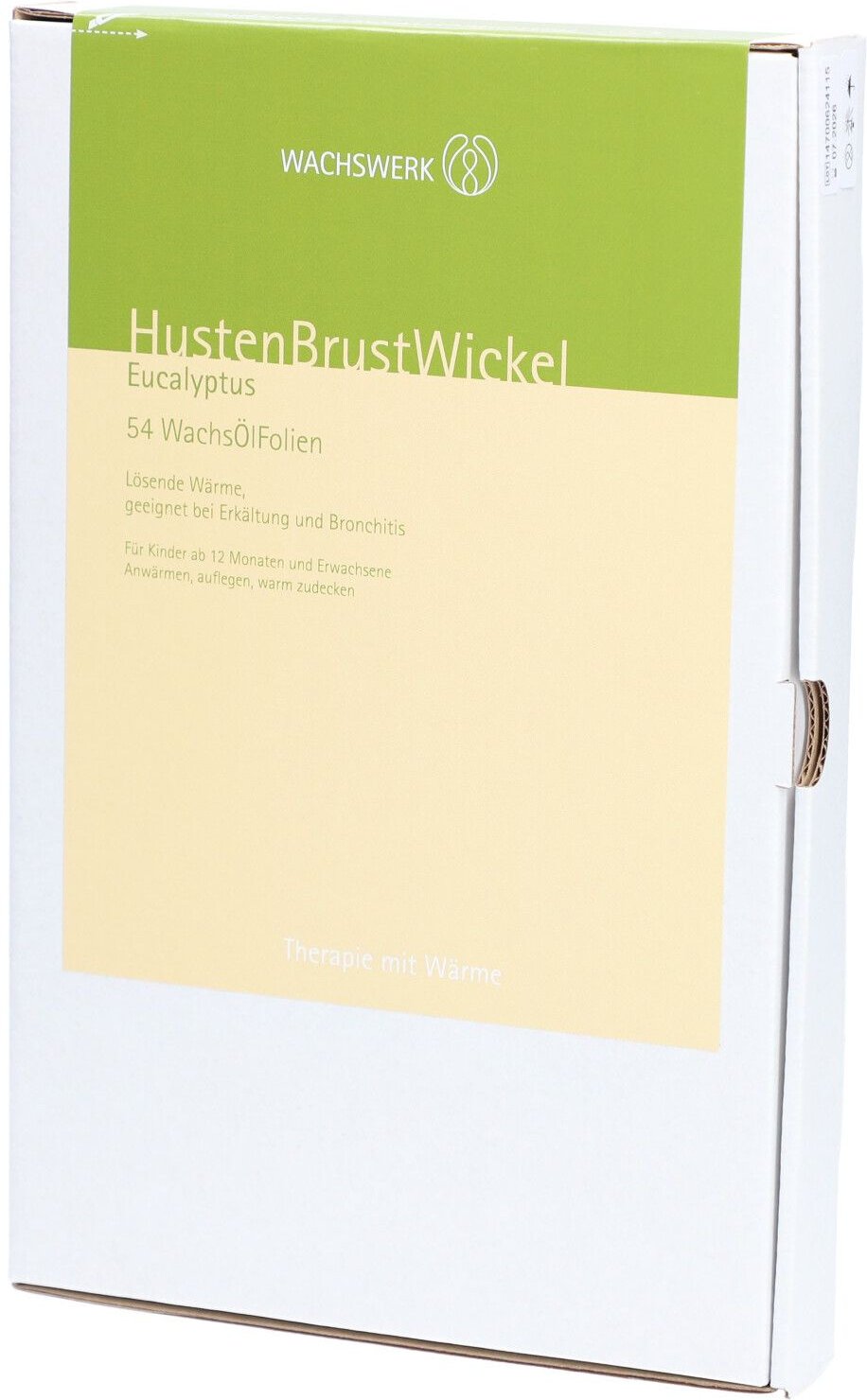 Husten Brust Wickel Eucalyptus 54 St Folie