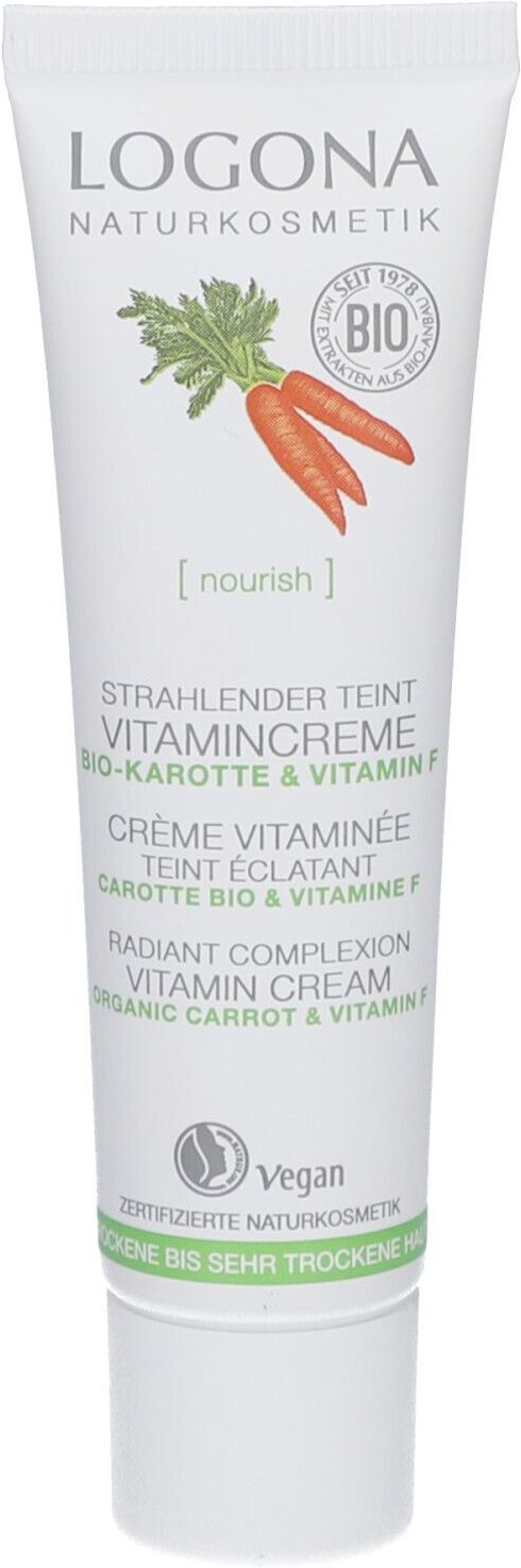 Nourish Strahlender Teint Vitamincreme Bio-Karotte & Vitamin F 30 ml Tube