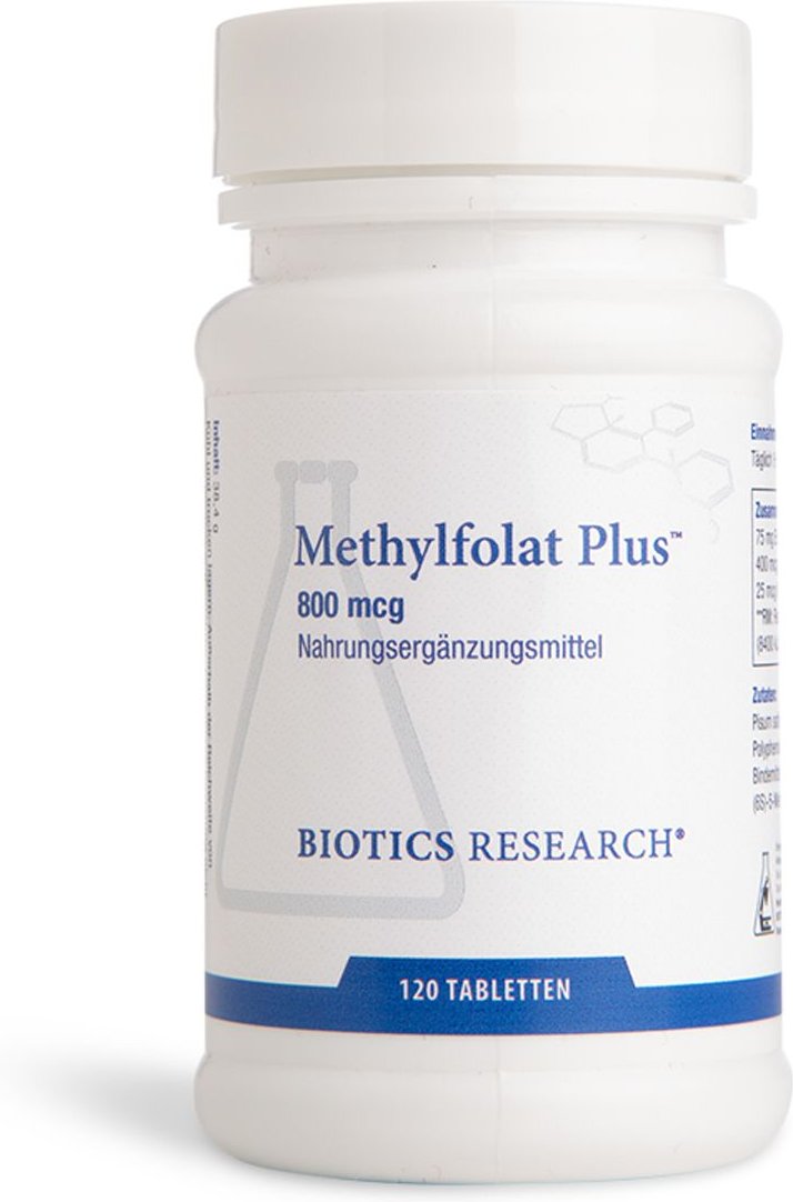 Methylpholat Plus 800 µg mit Vitamin B12 Tabletten 120 St
