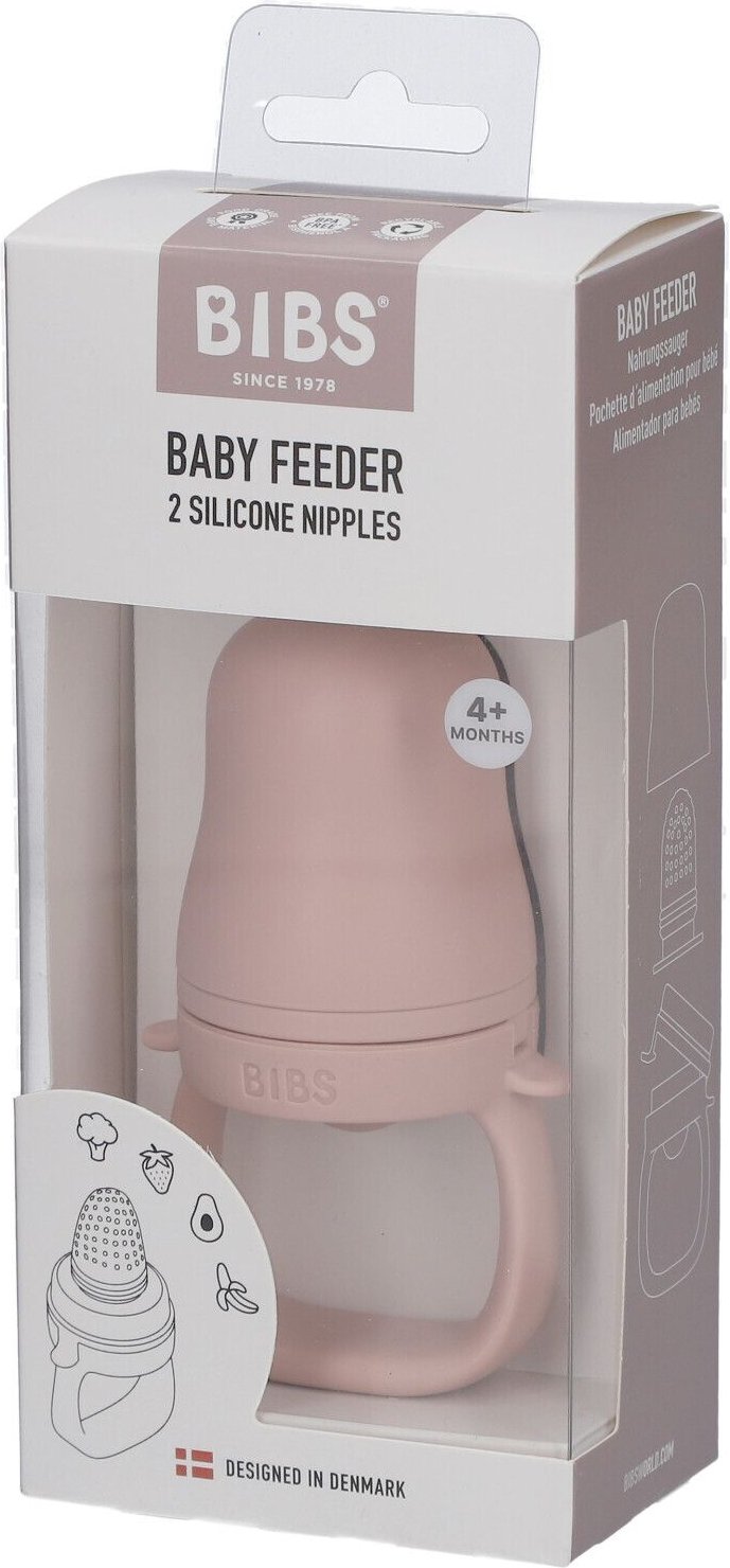 Bibs Baby Feeder Blush 1st 1 St Sauger