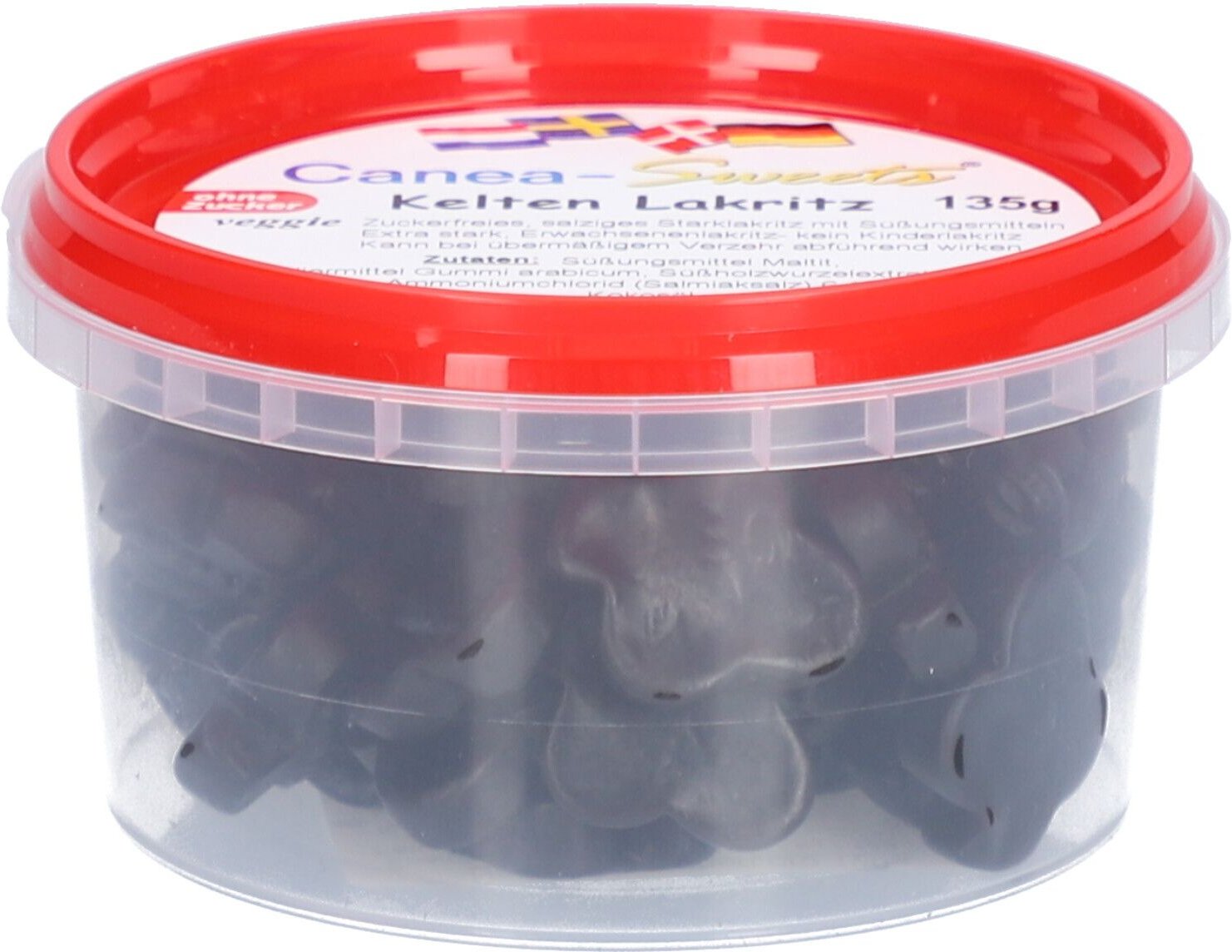 Kelten Lakritz zuckerfrei 135 g Bonbons