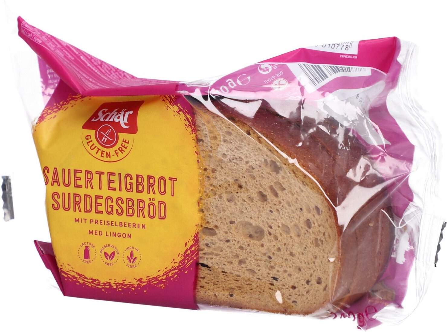 Schär Sauerteigbrot Surdegsbröd glutenfrei 240 g Futter