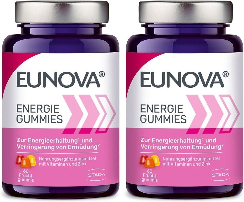Eunova Energie Gummies 2x 2x60 St Bonbons