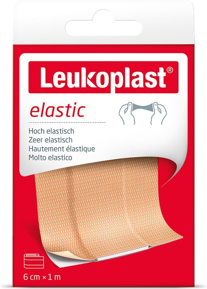 Leukoplast Elastic Pflaster 6 cmx1 m 1 St