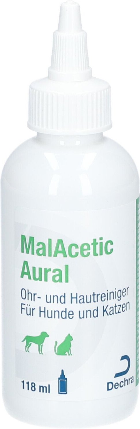 Malacetic Aural Ohrreiniger f.Hunde/Katzen 118 ml Flüssigkeit
