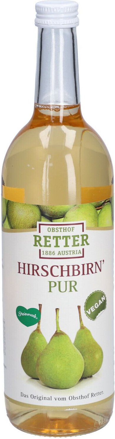 Hirschbirne BIO PUR 100% SFT 750 ml Saft