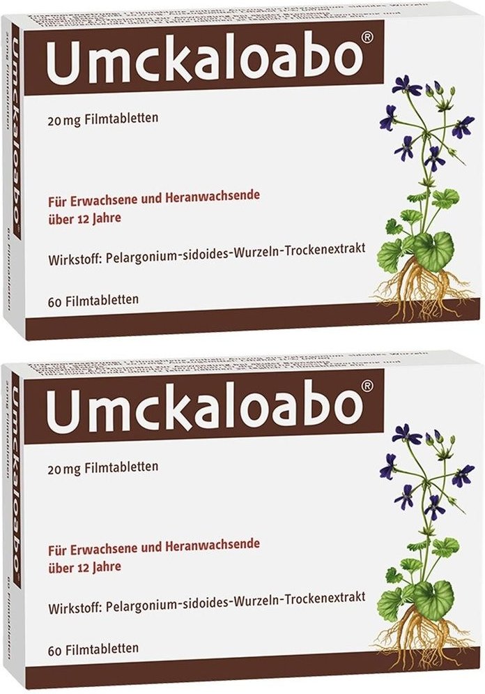 Umckaloabo 20 mg Filmtabletten 2x 2x60 St