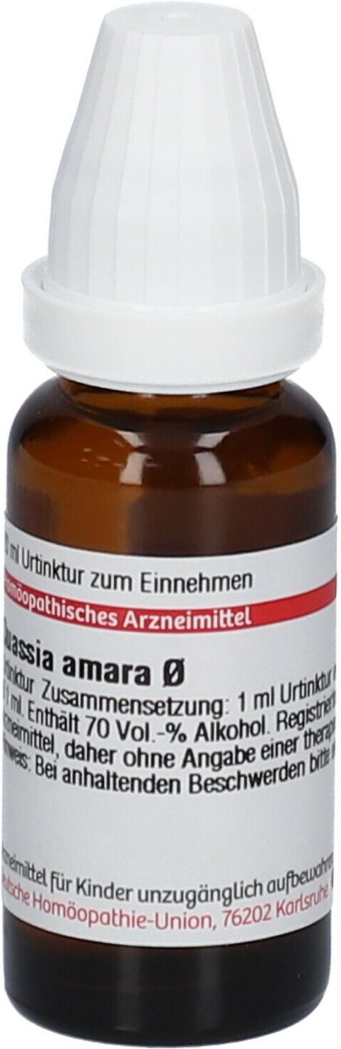 Quassia Urtinktur D 1 20 ml Dilution