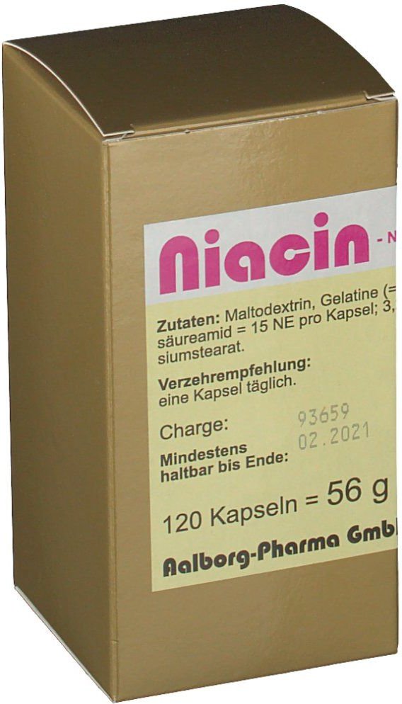 Niacin Kapseln 120 St