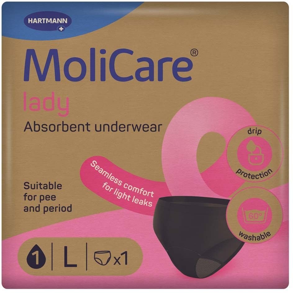 MoliCare lady absorbent underwear Gr. L 1 St Inkontinenzslip