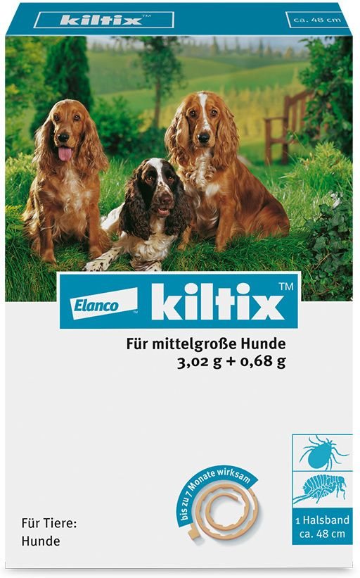 Kiltix Halsband f.mittelgroße Hunde 1 St