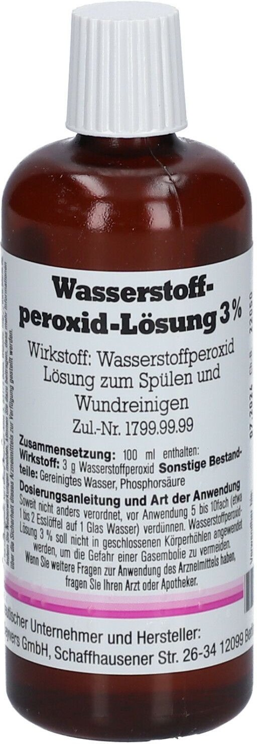 Wasserstoffperoxid Lösung 3% 100 ml