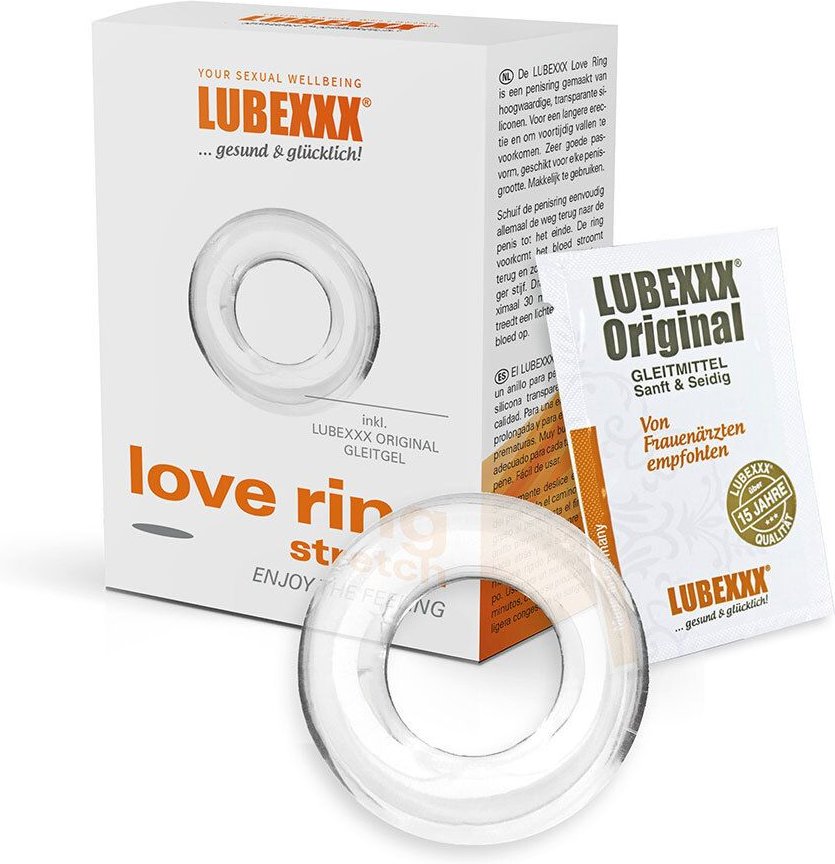 Lubexxx Stretch Penisring bei Erektionsproblemen 1 St Vibrator