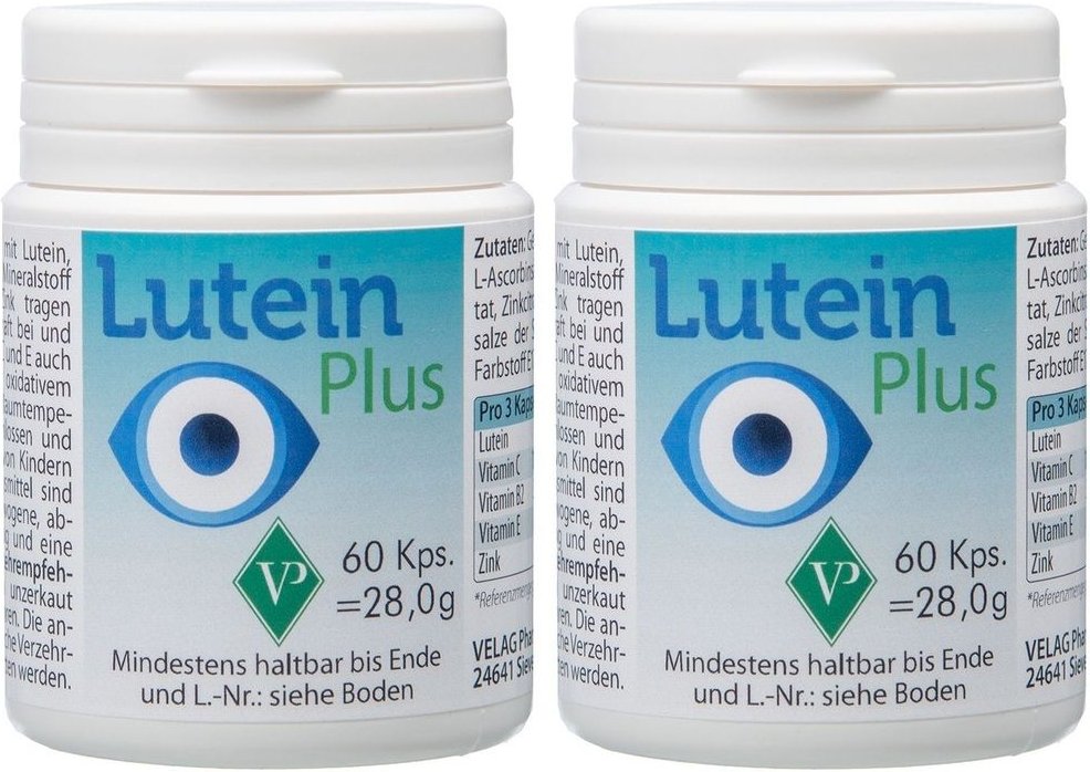 Lutein 6 mg plus Kapseln 2x 2x60 St