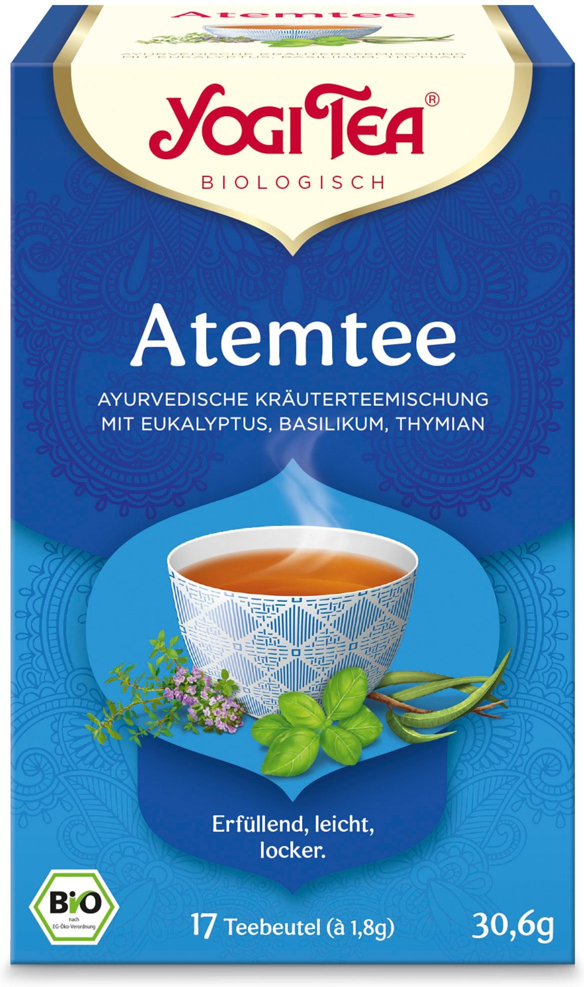 Yogi TEA Atem Tee Bio Filterbeutel 17x1,8 g