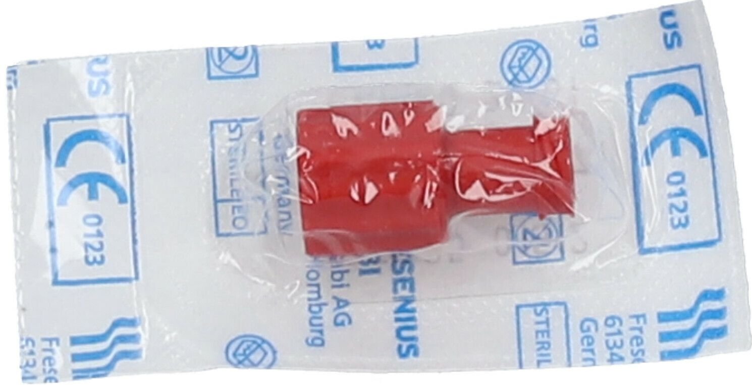 Thumbnail - Kombistopfen rot Luer Lock