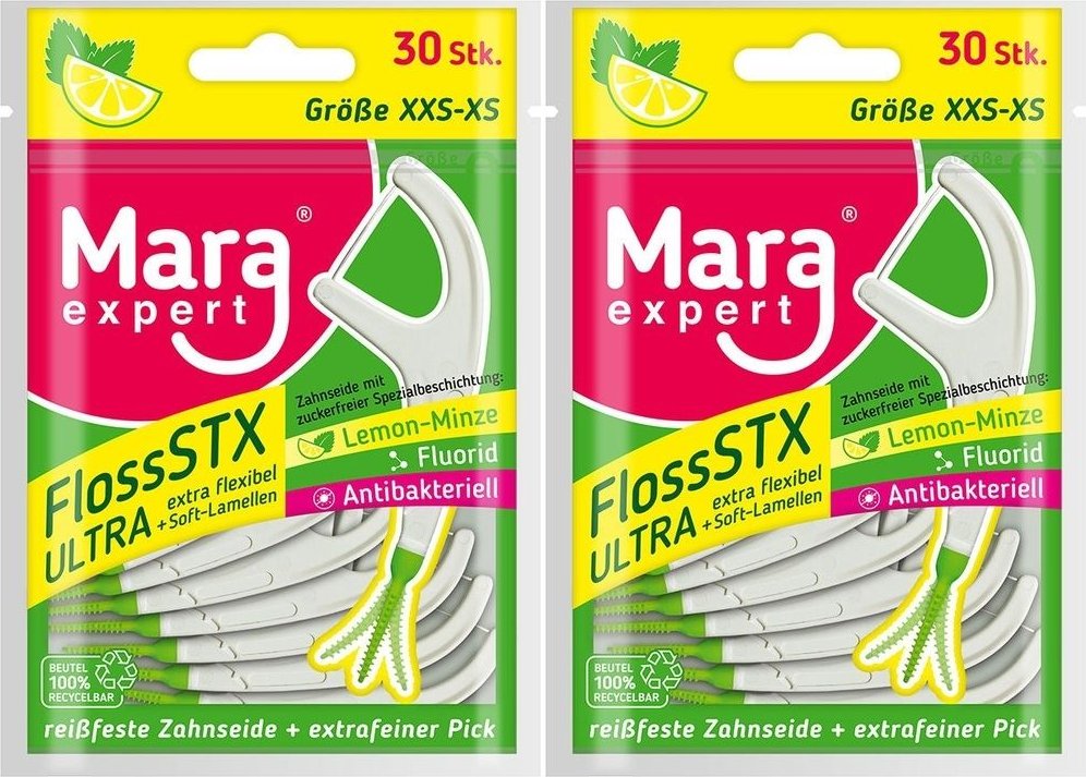 Mara ExPERT Floss STx Soft x2 2x30 St Zahnbürste