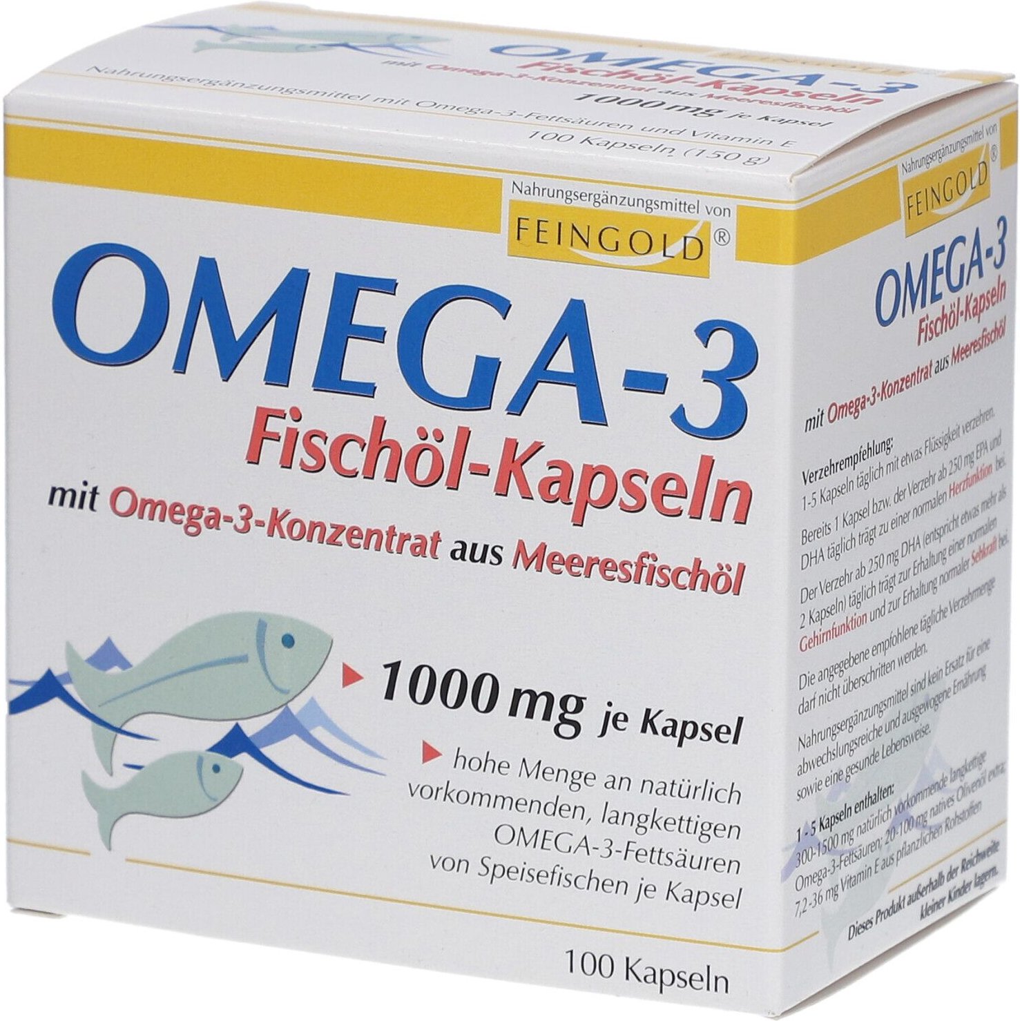Omega-3 Fischöl Kapseln 100 St