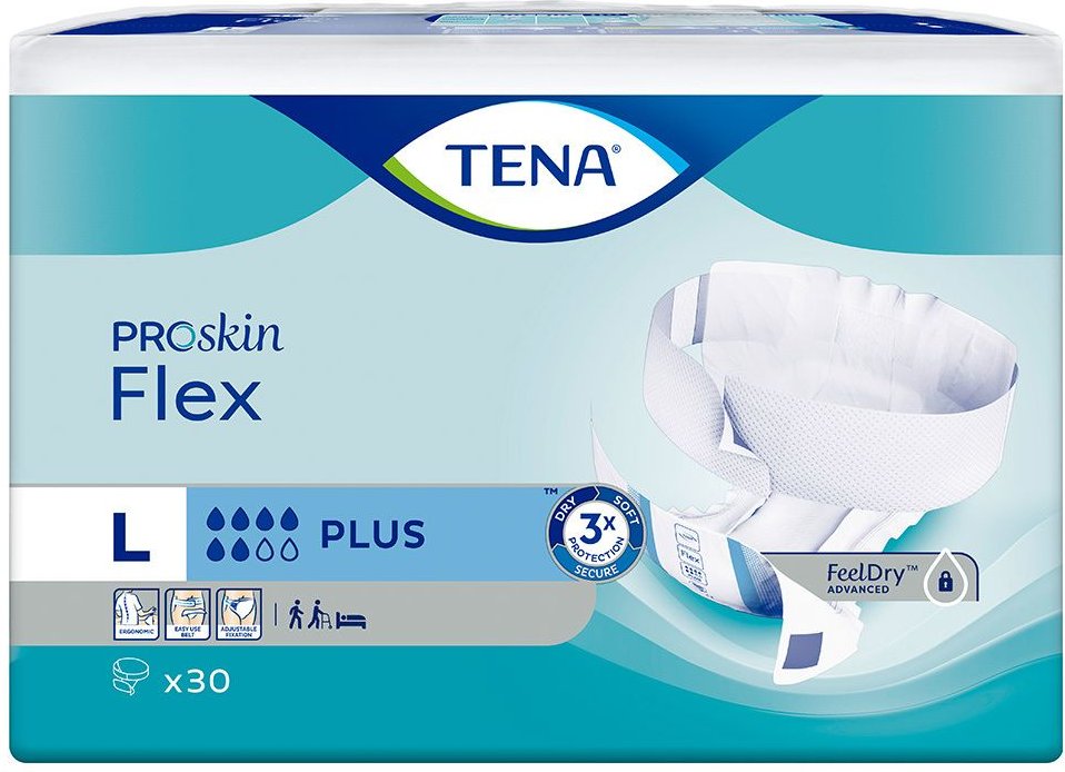 Thumbnail - Tena Flex plus L 30 St Windeln