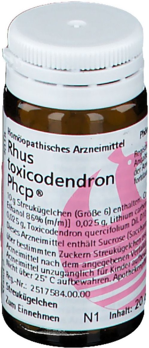 Rhus toxicodendron Phcp Globuli