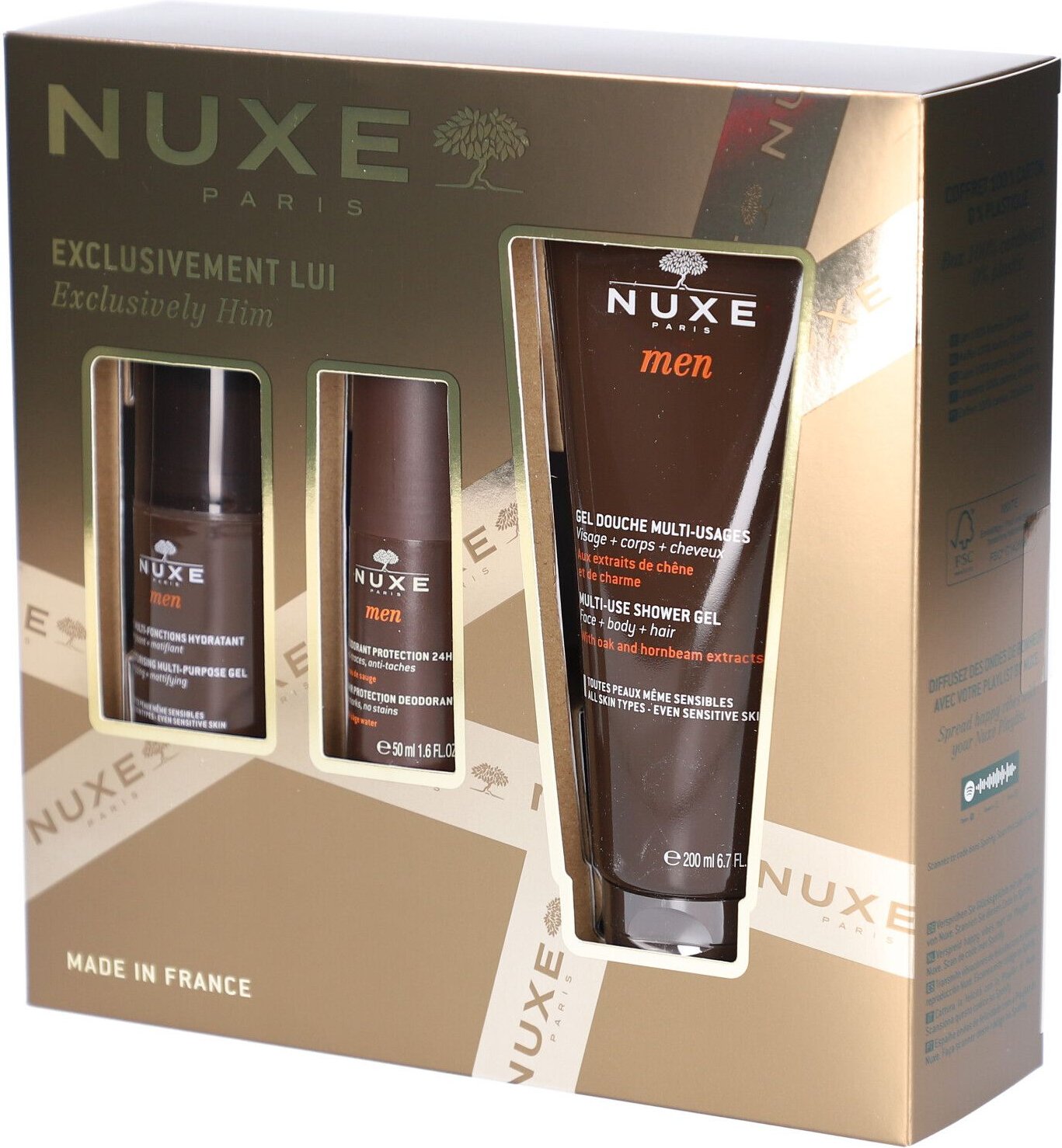 Nuxe Geschenkset 2025 Men 1 St Kombipackung