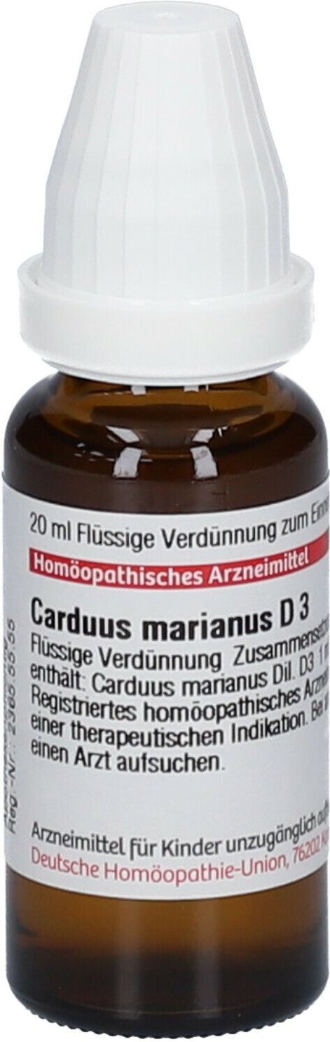 Carduus Marianus D 3 Dilution 20 ml
