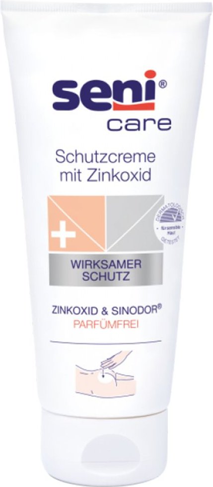 Seni care Hautschutzcreme mit Zinkoxid parfümfrei 200 ml Creme