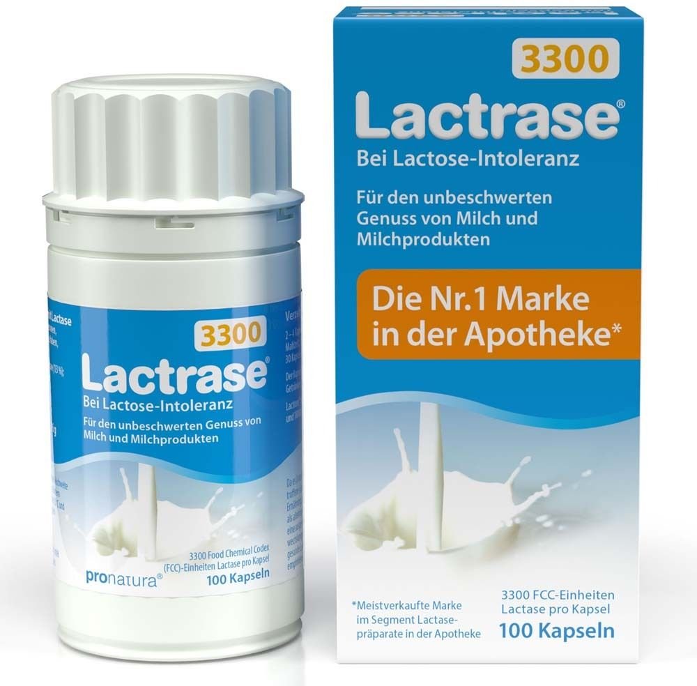 Lactrase 3.300 FCC Kapseln