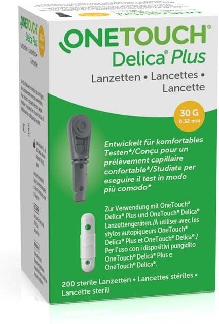 ONE Touch Delica Plus Nadellanzetten 100 St Lanzetten