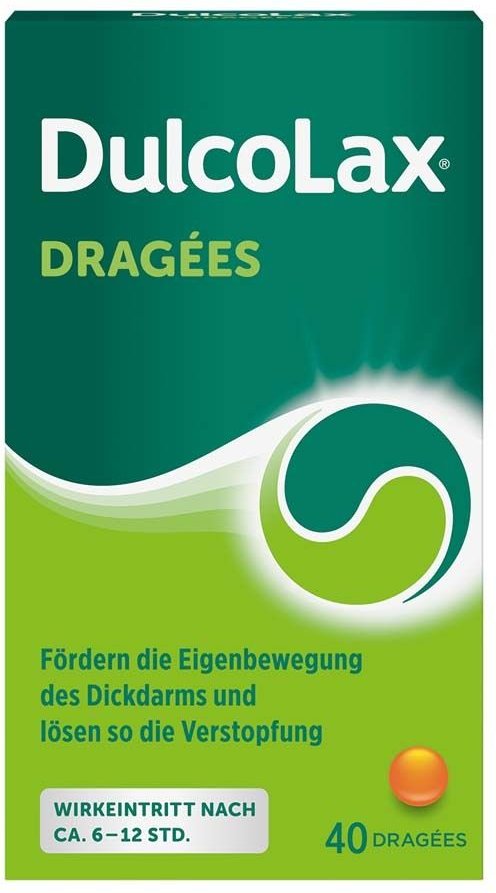 Dulcolax Dragees 5 mg magensaftres.Tabletten 40 St Tabletten magensaftresistent
