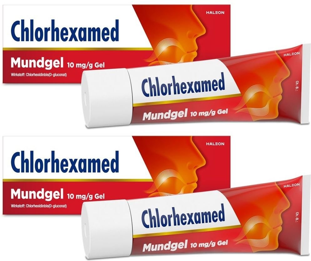 Chlorhexamed Mundgel 10 mg/g Gel 2x 2x50 g