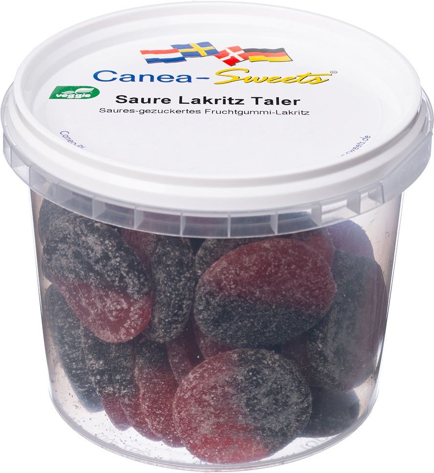 Saure Lakritz Taler Bonbons 150 g