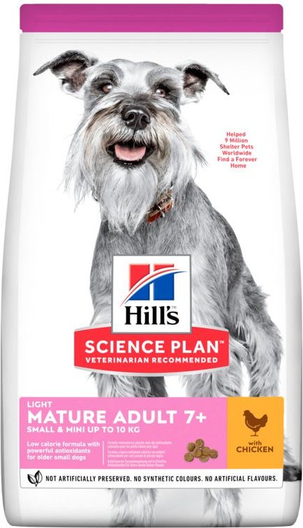 Hill's Science Plan Canine Hond AD Light Mini 1700m 2,5 kg Pellets