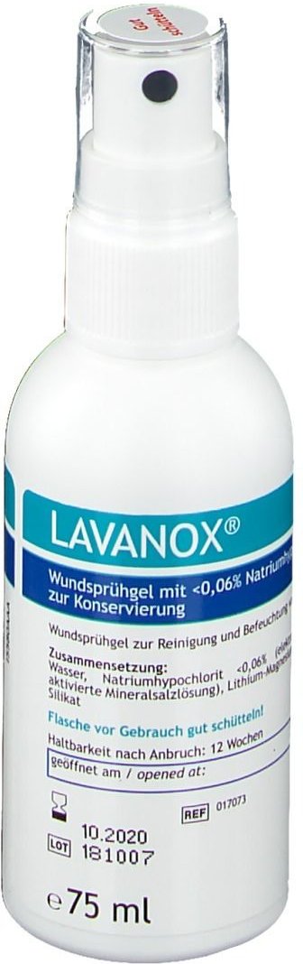 Lavanox Wundsprühgel Hydrogel 75 ml Gel