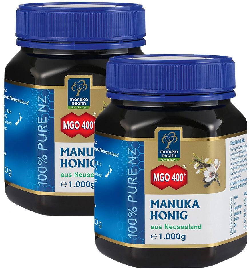 Manuka Health MGO 400+ Honig x2 2x1000 g Futter