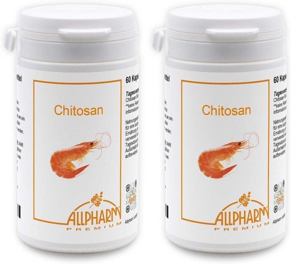 2x Chitosan 500 mg Kapseln 2x60 St