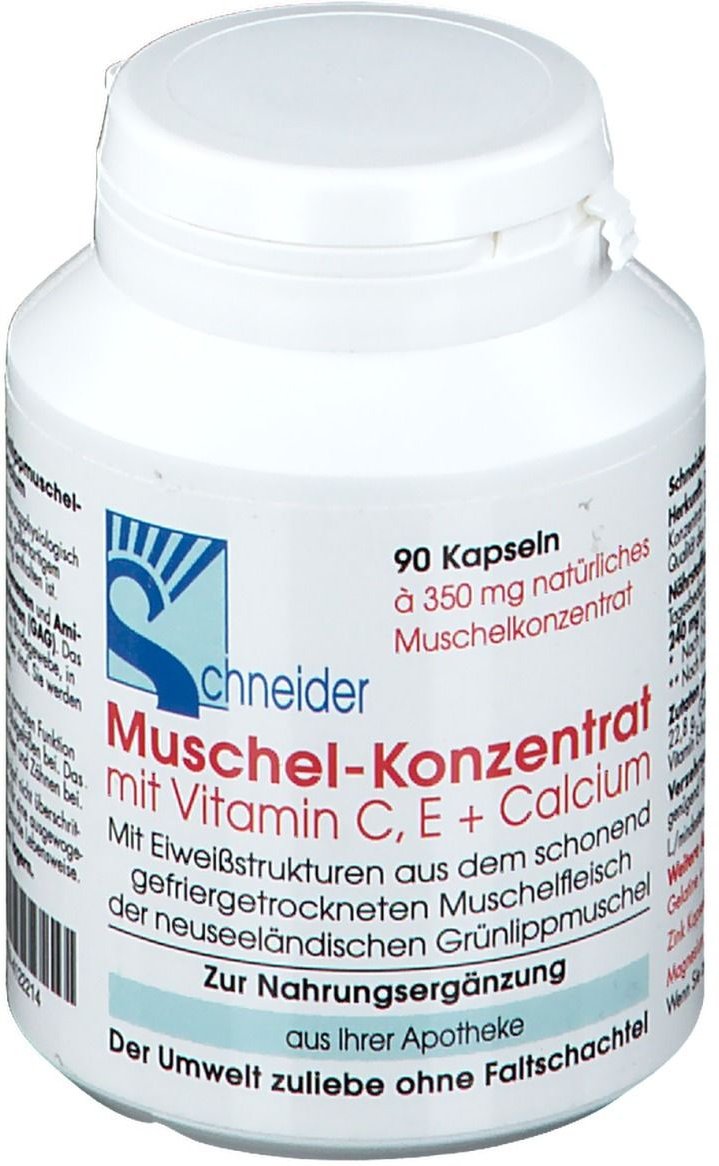 Muschel Konzentrat m.Vitaminen Kapseln 90 St